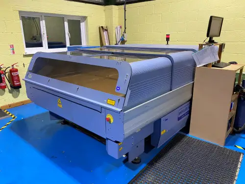 Click Here To Enlarge This Photo Of Sei ME603 Laser Cutting System